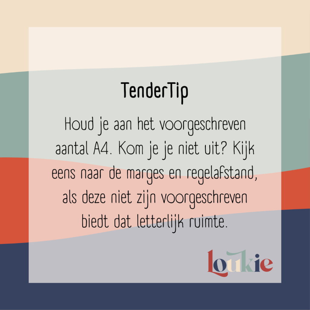 #Tendertip Hulp bij tenderteksten