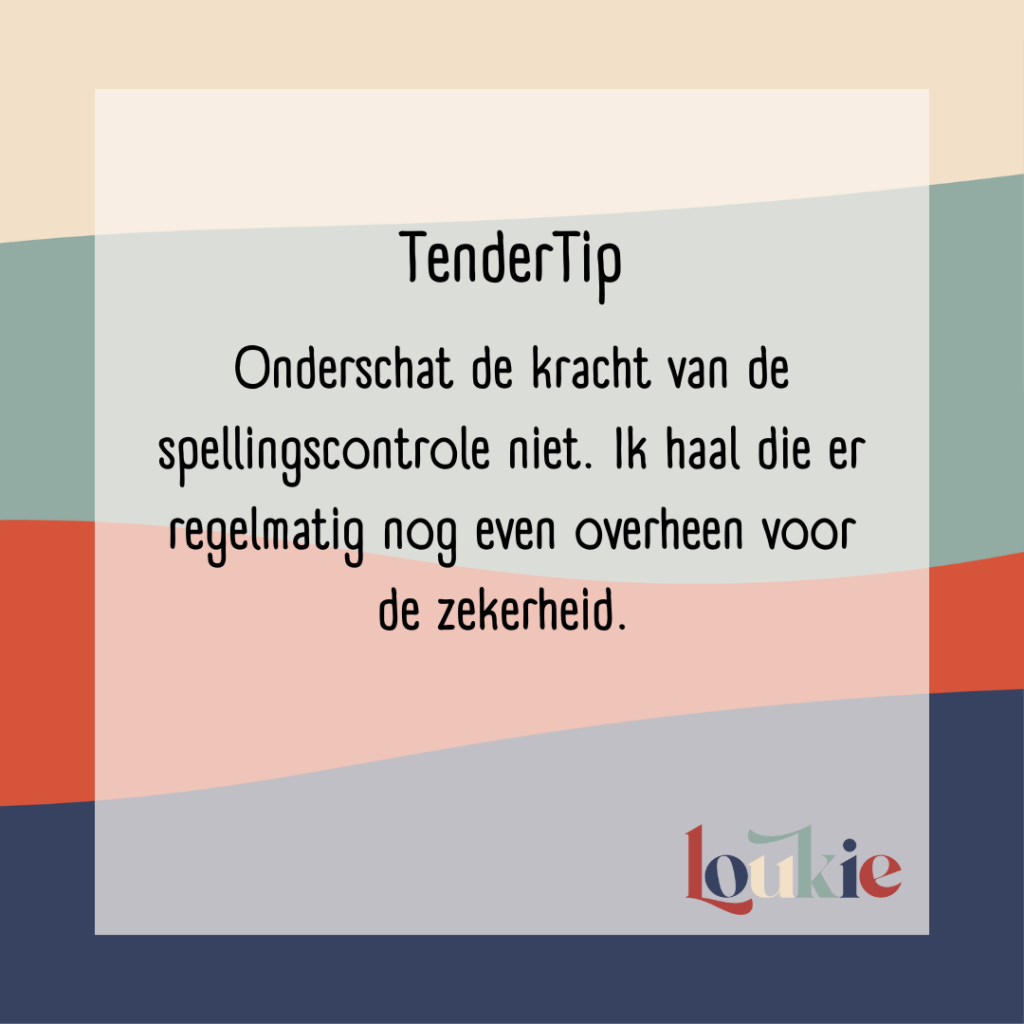 Tips voor goede aanbestedingsteksten en winnende inschrijvingen